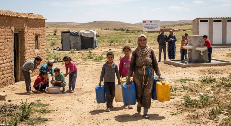 Sanitaires pour la Dignité pour 400 familles