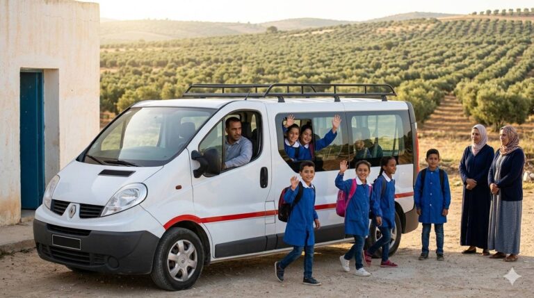 Transport vers la Réussite de 500 enfants et jeunes